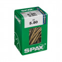 Box of screws SPAX Yellox Wood Flat head 50 Pieces (5 x 80 mm)