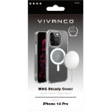 Vivanco kaitseümbris Mag Steady Apple iPhone 14 Pro, läbipaistev (63468)