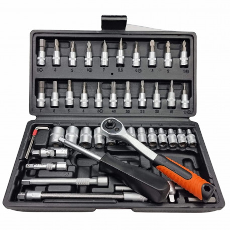 Rolson padrunvõtmete komplekt 46 osa RL-38664