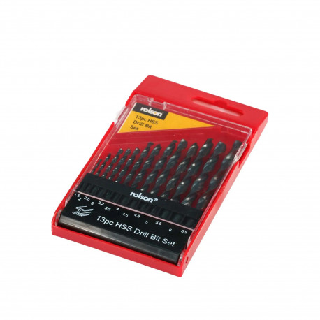 Rolson HSS puuride komplekt 1,5-6,5mm 13 osa RL-48336