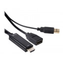 CLUB 3D HDMI 1.4 TO DP M/F ADAPTER