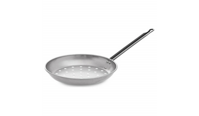 Pan for Roasting Chestnuts Vaello Ø 26 cm Silver Steel