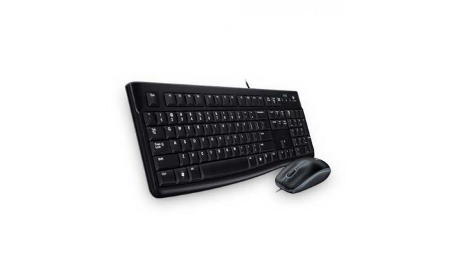 Klaviatuur+hiir Logitech MK120 Desktop SWE USB, garantii 2 aastat