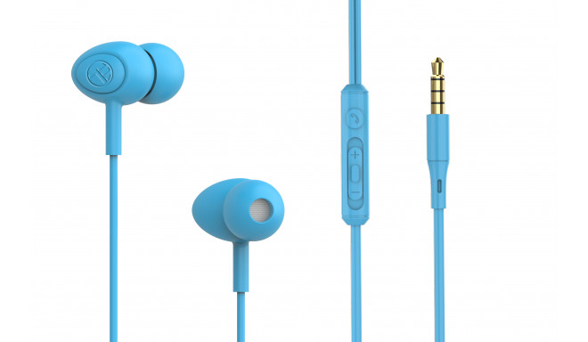 Tellur Basic Gamma Wired In-Ear Headphones Blue