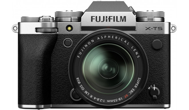 Fujifilm X-T5 + 18-55mm, серебристый