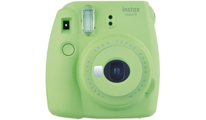 Fujifilm Instax Mini 9, lime green + Instax Mini бумага