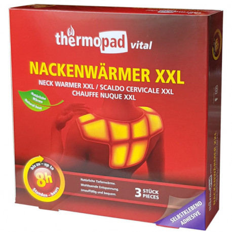 Selja soojendaja XXL Thermopad 3tk -