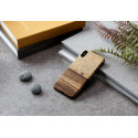 Man&Wood kaitseümbris iPhone XS Max, terra black