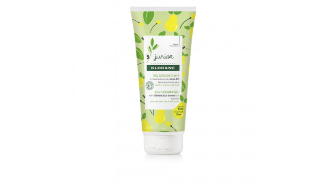 KLORANE JUNIOR gel de baño cabello y cuerpo #pera 200 ml