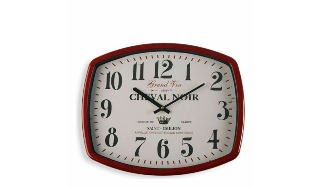 Wall Clock Versa Metal (6 x 33 x 40 cm)