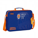 Skolas soma Valencia Basket Zils Oranžs (38 x 28 x 6 cm)