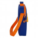 Skolas soma Valencia Basket Zils Oranžs (38 x 28 x 6 cm)