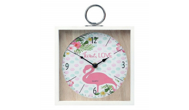 Wall Clock Pink 20 x 5 x 20 cm