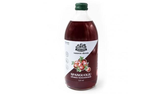 Žolynėlis Cranberry tea concentrate, 520ml