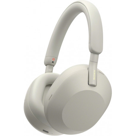 Sony wireless headset WH-1000XM5, silver