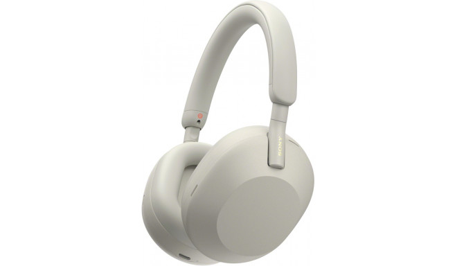 Sony wireless headset WH-1000XM5, silver