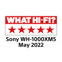 Sony wireless headset WH-1000XM5, silver