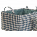 Basket set DKD Home Decor Polyester Aluminium (40 x 30 x 20 cm) (3 Units)