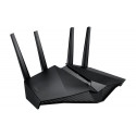 ASUS DSL-AX82U wireless router Gigabit Ethernet Dual-band (2.4 GHz / 5 GHz) 5G Black