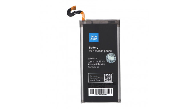 Battery for Samsung S8 3000 mAh Blue Star Premium