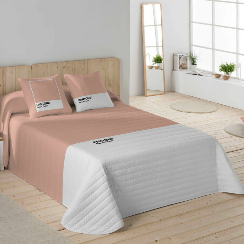 Bedspread (quilt) Sweet Peach Pantone - UK king size bed (250 x