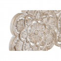 Dekoratīvās figūriņas DKD Home Decor Balts Mango koks Koks MDF (50 x 9 x 45 cm)