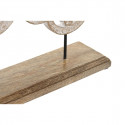 Dekoratiivkuju DKD Home Decor Valge Mangopuit Puit MDF (50 x 9 x 45 cm)