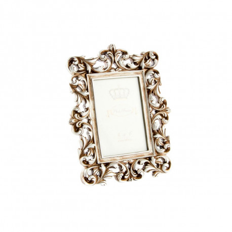 Fotoraam DKD Home Decor 18 x 2 x 25 cm Kuldne Vaik Shabby Chic