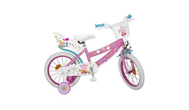 Bērnu velosipēds Peppa Pig 16" Rozā