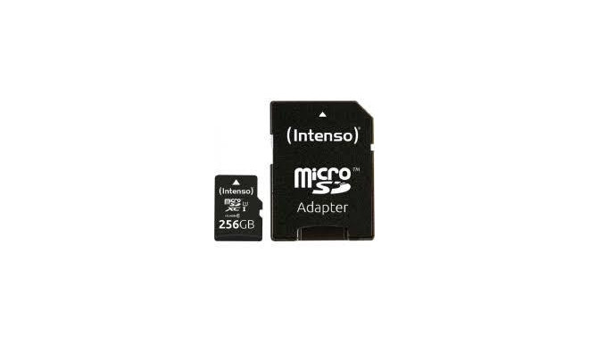 MEMORY MICRO SDXC 256GB UHS-I/W/ADAPTER 3423492 INTENSO