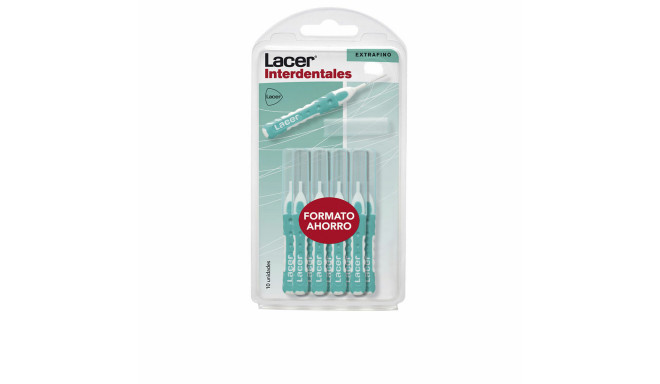 Interdental Toothbrush Lacer (10 uds) Upright Extra-fine