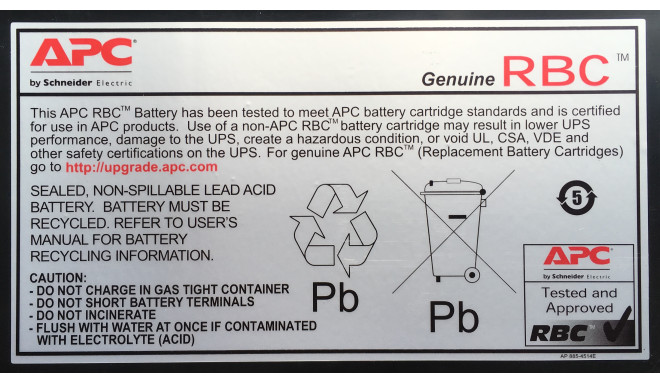 APC RBC48