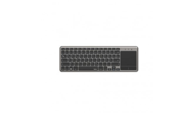 Hama KW-600T keyboard RF Wireless QWERTZ German Anthracite, Black