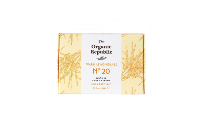 THE ORGANIC REPUBLIC JABÓN lemongrass 100 gr