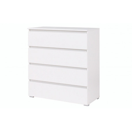 Cama chest of drawers 4D COCO C4 H97x92x41 white mat