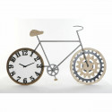 Wall Clock DKD Home Decor Black Bicycle Metal MDF Wood (108 x 6.4 x 63.5 cm)