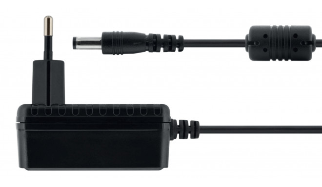AC adapter DELTACO 100-240V AC 50 / 60Hz to 5V DC, 3A, 1.5m, black / PS05-30B