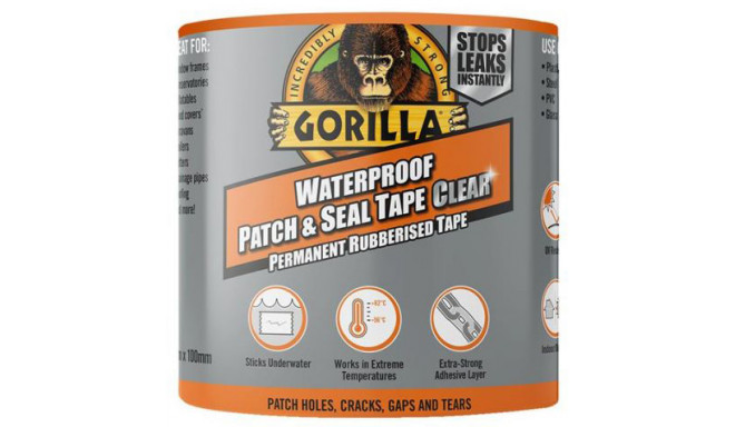 Gorilla tape Patch & Seal 2.4m, clear