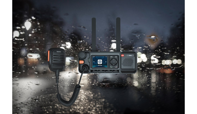 Hytera MNC360 PoC autoraadio, Dual-Sim, GPS, LTE Antenn, BT, juhtmega mikrofon, Android