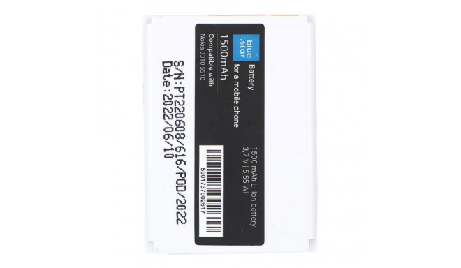 Battery for Nokia 3310 / 5510 1500 mAh Blue Star