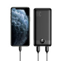 Power Bank VEGER L30 - 30 000mAh LCD Quick Charge PD20W black (W3008PD)