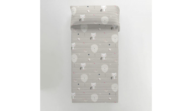 Bedspread (quilt) Haciendo el Indio Cats and Ballons - Single bed (180 x 260 cm)