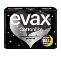 EVAX COTTONLIKE compresas noche extra alas 8 u