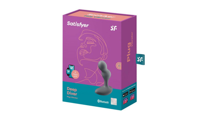 SATISFYER DEEP DIVER VIBRADOR BLUETOOTH 1UN