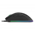 Natec GENESIS Krypton 555 Wired gaming mouse 8000 DPI RGB Black