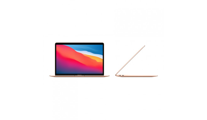 MacBook Air 13” Apple M1 8C CPU, 7C GPU/8GB/256GB SSD/Gold/SWE