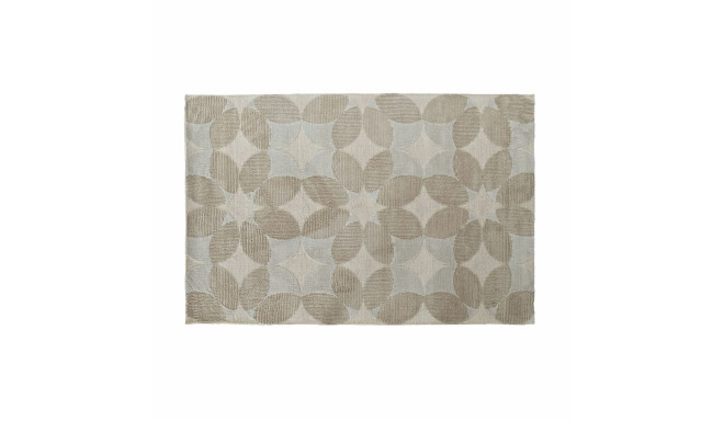 Paklājs DKD Home Decor Bēšs Poliesters Kokvilna Apļi (120 x 180 x 0.9 cm)