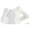 Decorative Figure DKD Home Decor White Resin Frog Modern (18,5 x 13 x 17,8 cm) (3 Units)