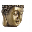 stādītājs DKD Home Decor Stikla šķiedras Bronza Buda Austrumniecisks (25 x 25 x 36 cm)
