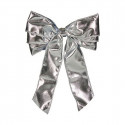 Christmas Decorations Set Lasso 2 Pieces Silver (30 x 4 x 20 cm)